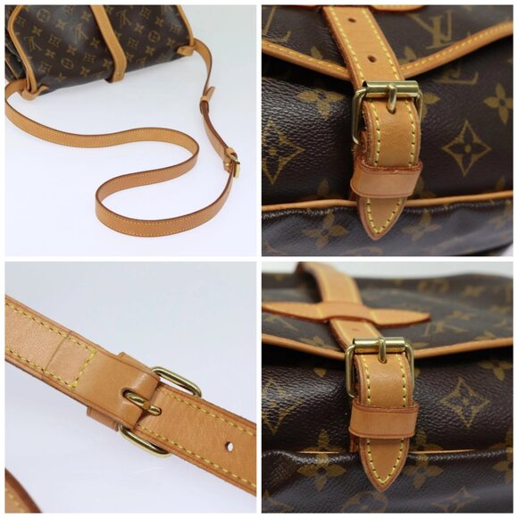 LOUIS VUITTON Monogram Saumur 30 Shoulder Bag M42256 LV Auth 80965A - Picture 16 of 16